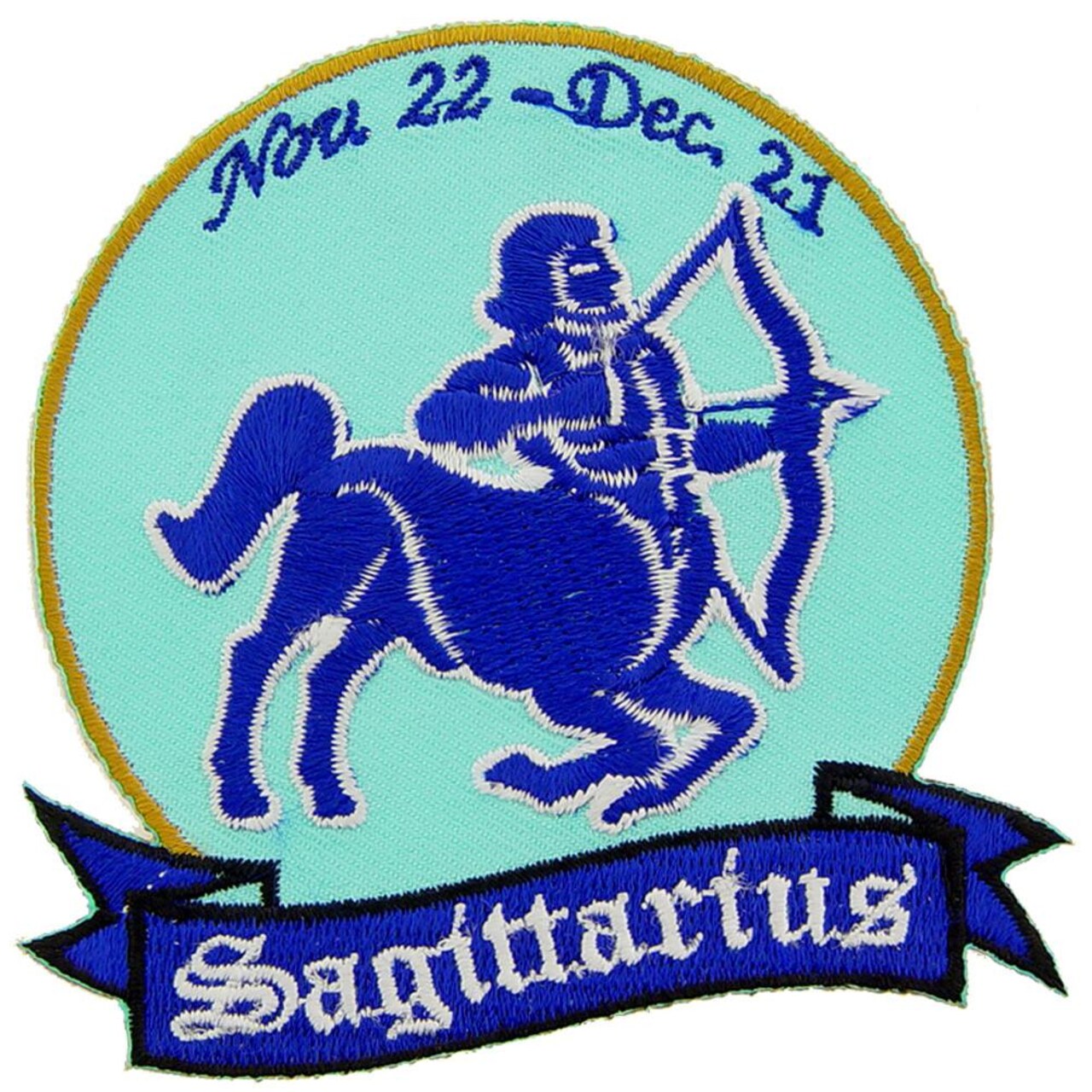 Sagittarius Sign Patch 3&#x22;